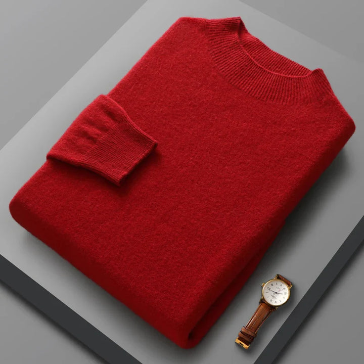 Half High Collar Cashmere Sweater