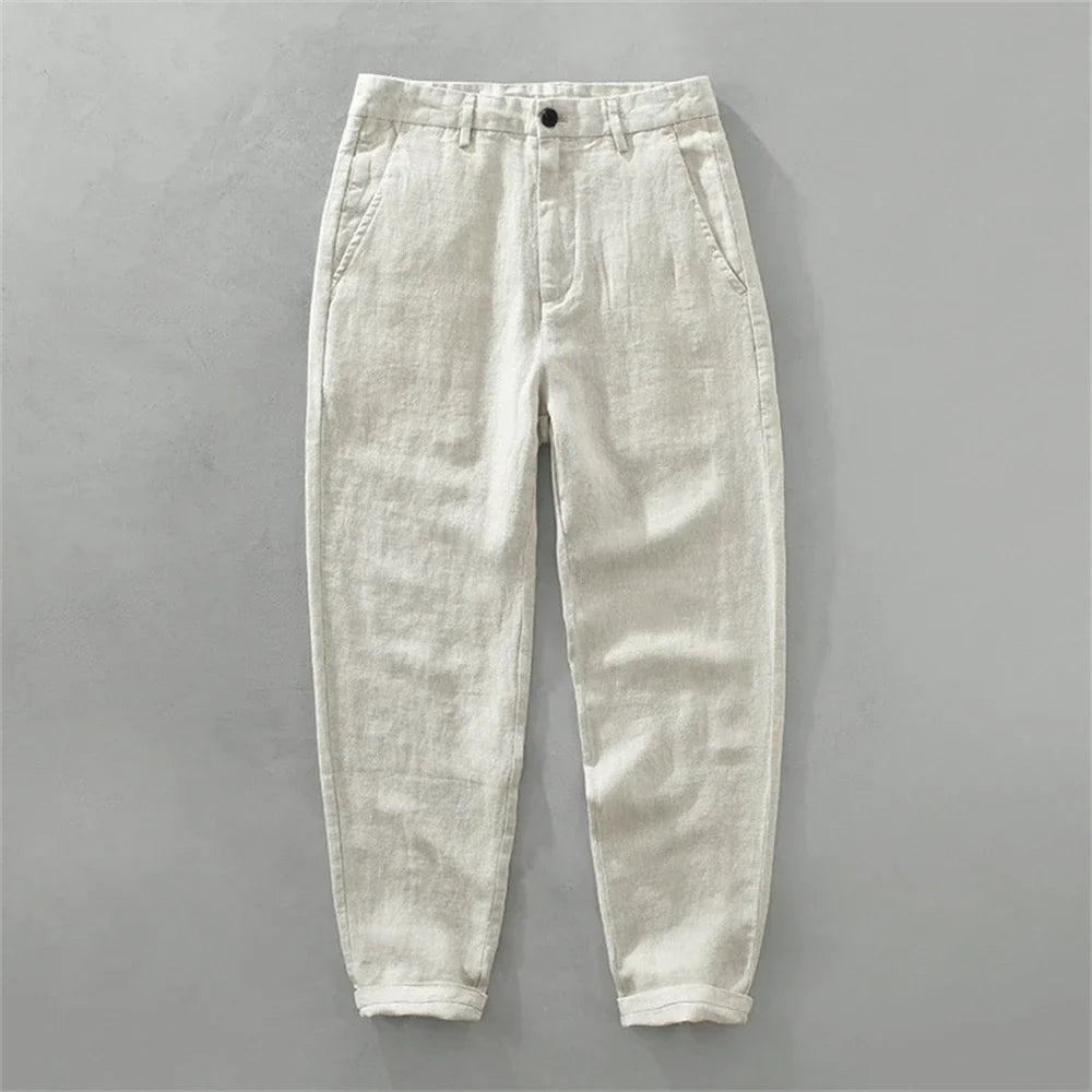 Casual Linen Beach Pants