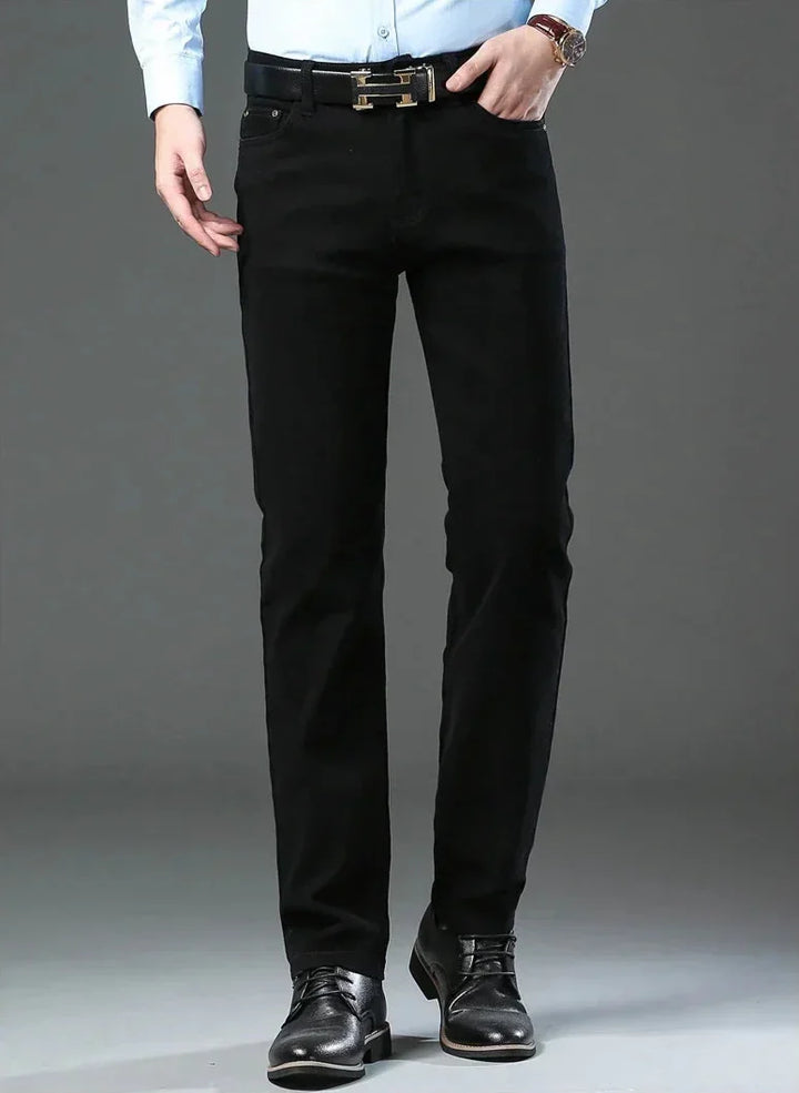 Elegant Cotton Jeans