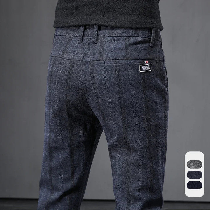 Plaid Casual Pants
