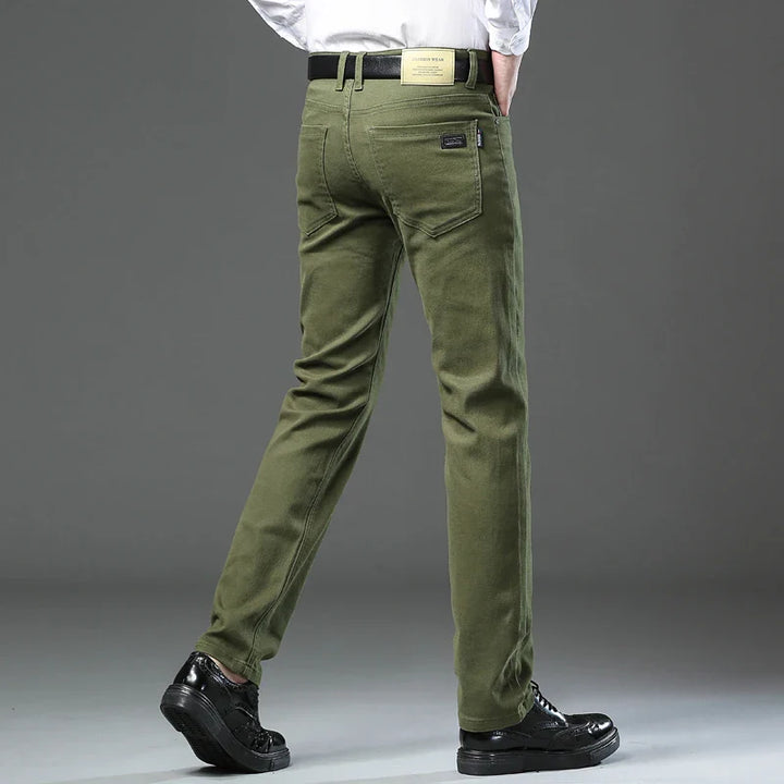 Elegant Cotton Jeans