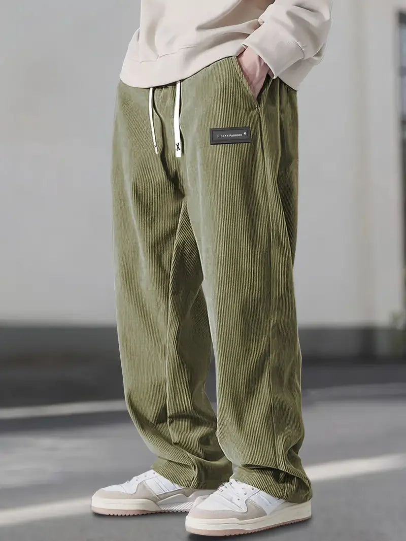 Casual Corduroy Pants
