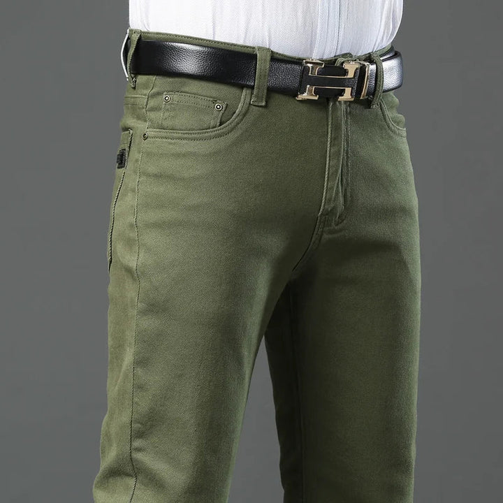 Elegant Cotton Jeans