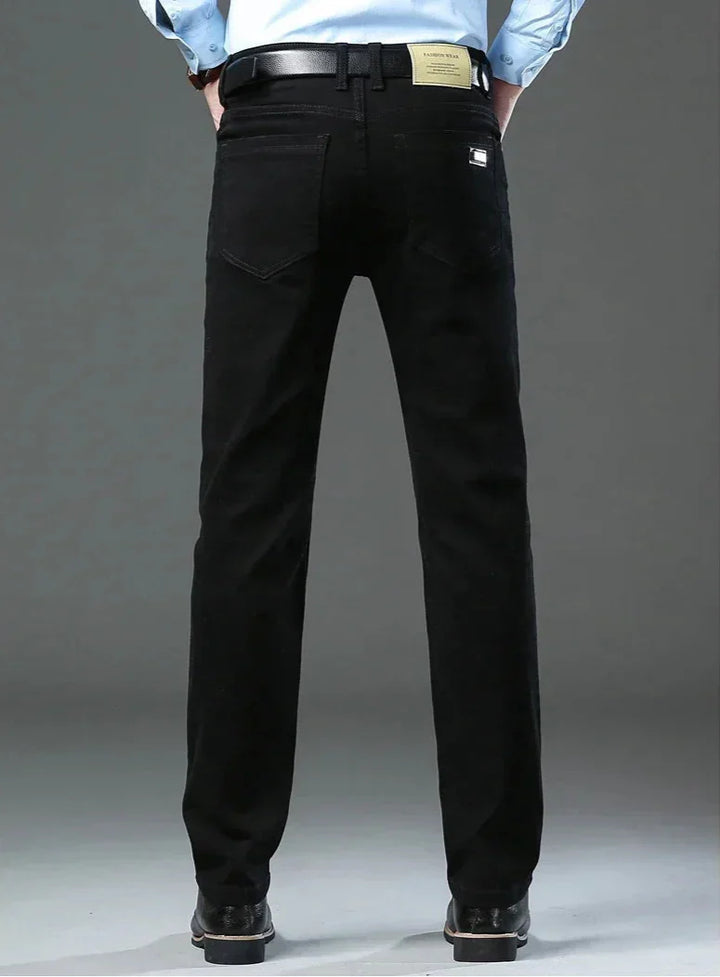 Elegant Cotton Jeans