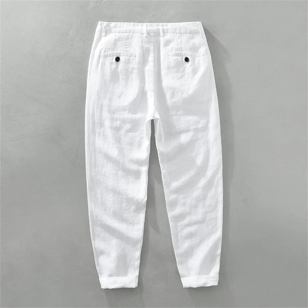 Casual Linen Beach Pants
