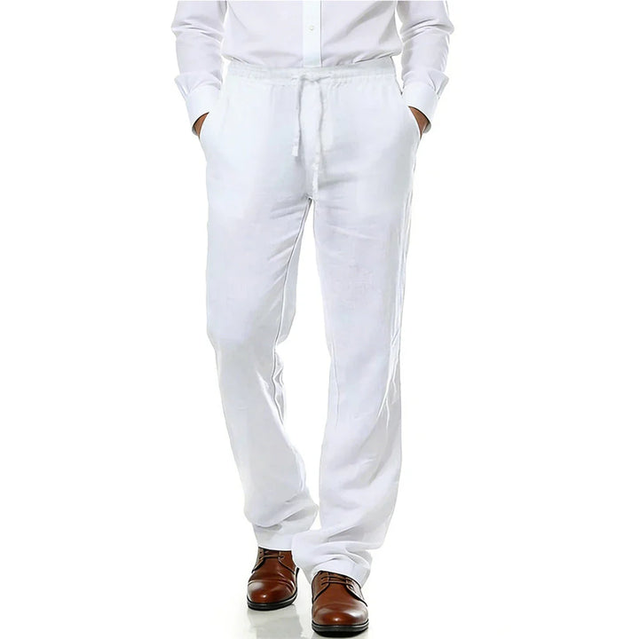 Elegant Cotton Linen Pants