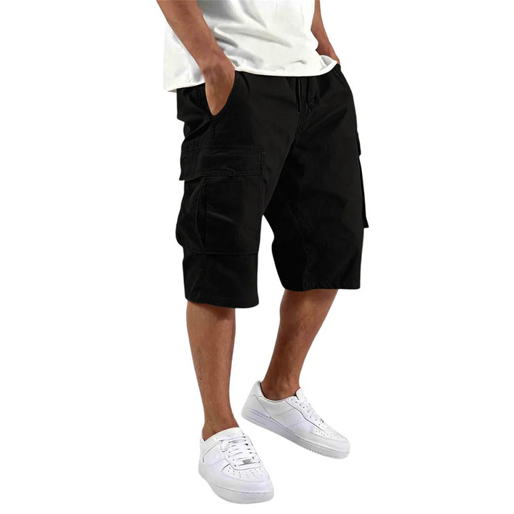 Elegant Multi - Pocket Shorts