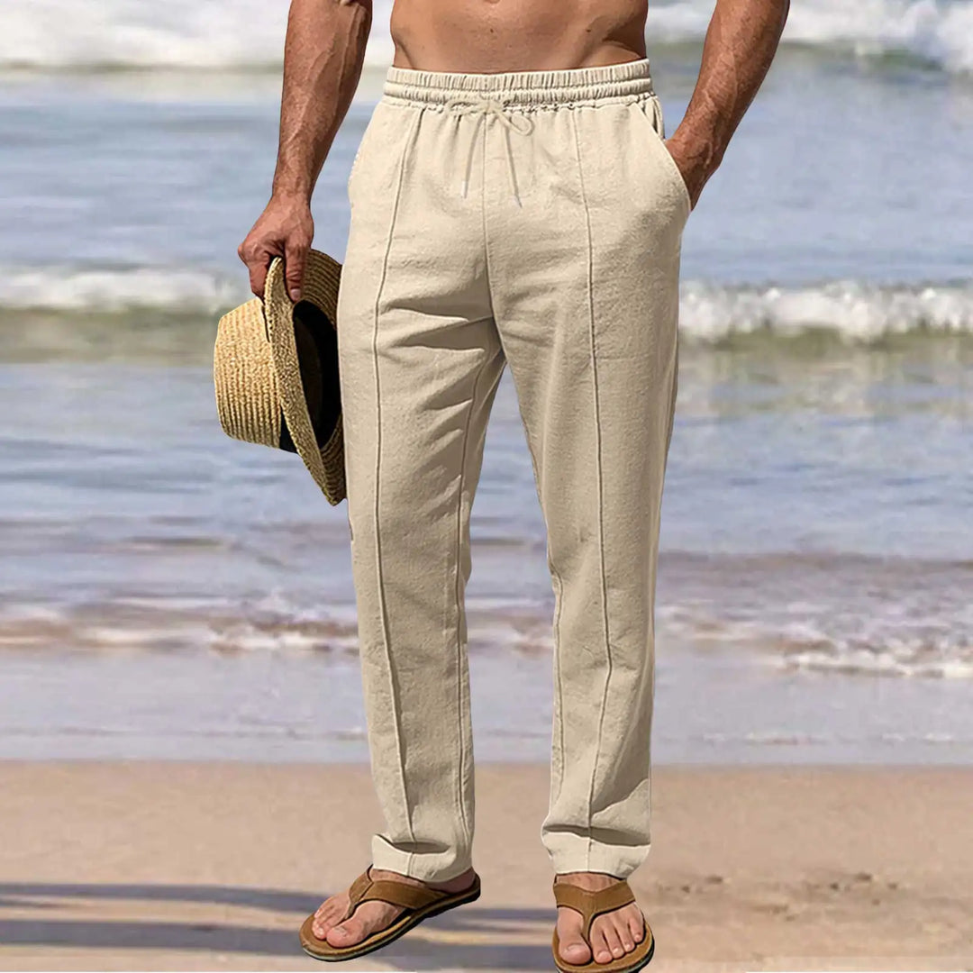Elegant Cotton Summer Pants