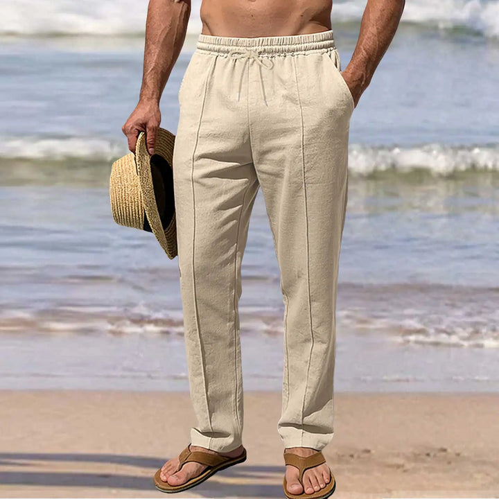 Elegant Cotton Summer Pants