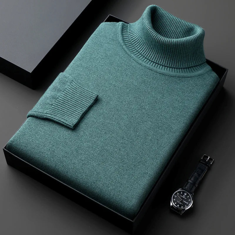 Elegant Men's Turtleneck