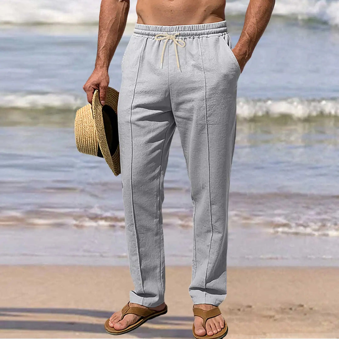 Elegant Cotton Summer Pants