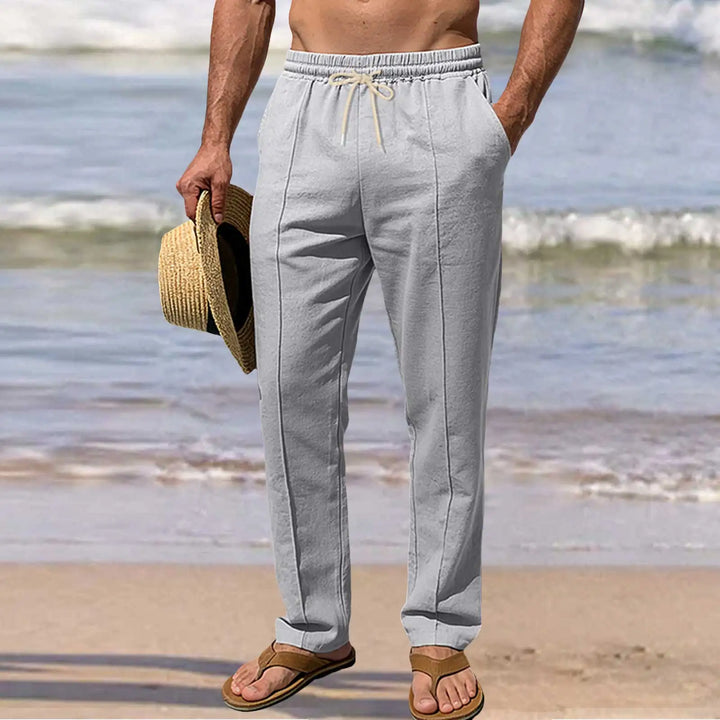 Elegant Cotton Summer Pants