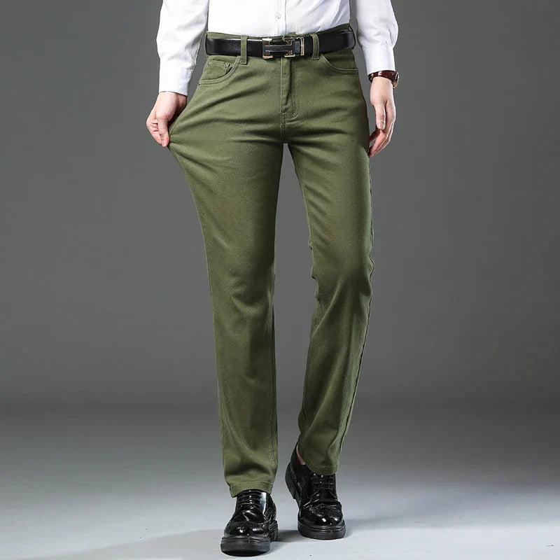 Elegant Cotton Jeans