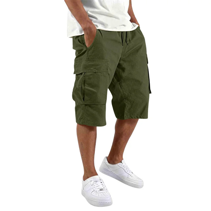 Elegant Multi - Pocket Shorts
