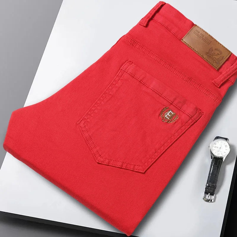 Elegant Denim Stretch Jeans