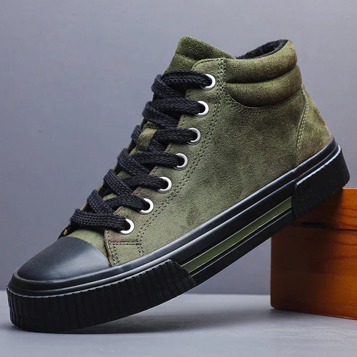 Elegant High Suede Shoes