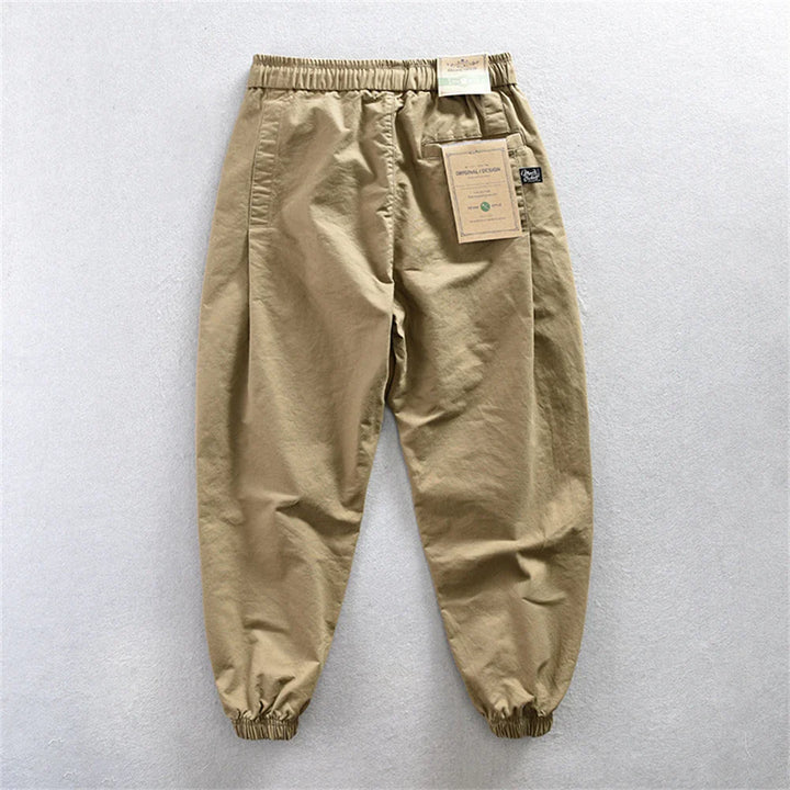 Elegant Cotton Cargo Pants
