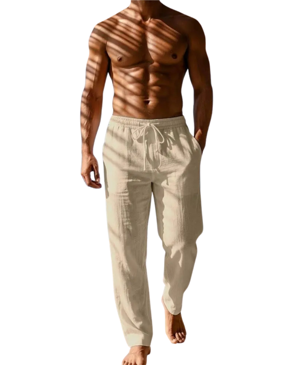 Elegant Cotton Linen Pants
