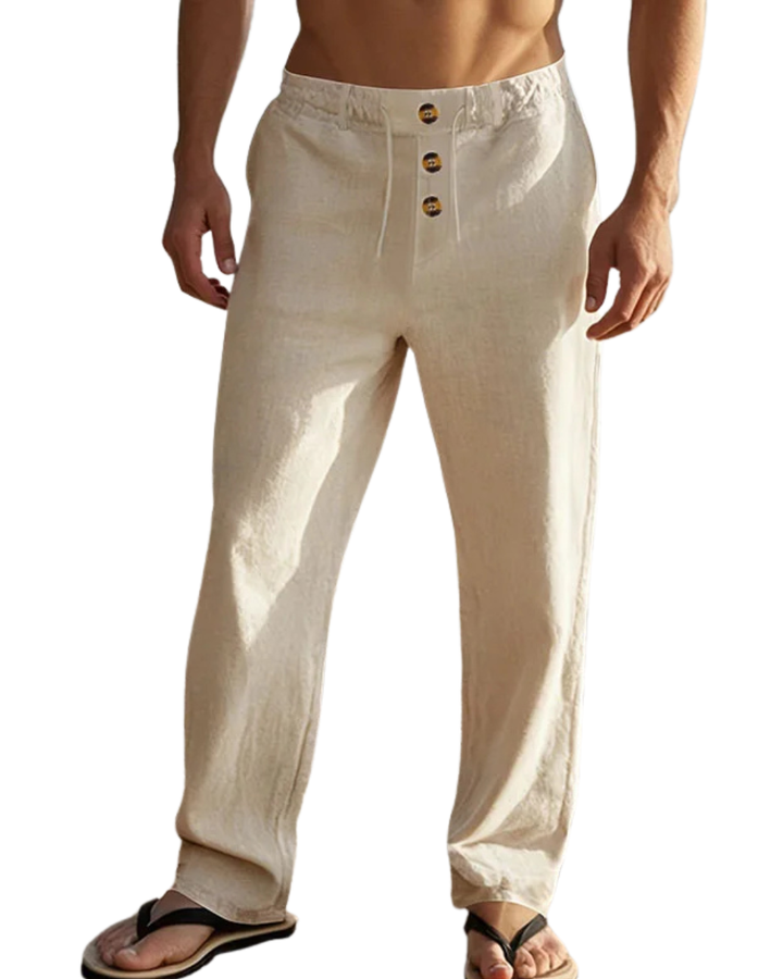 Elegant Linen Beach Pants