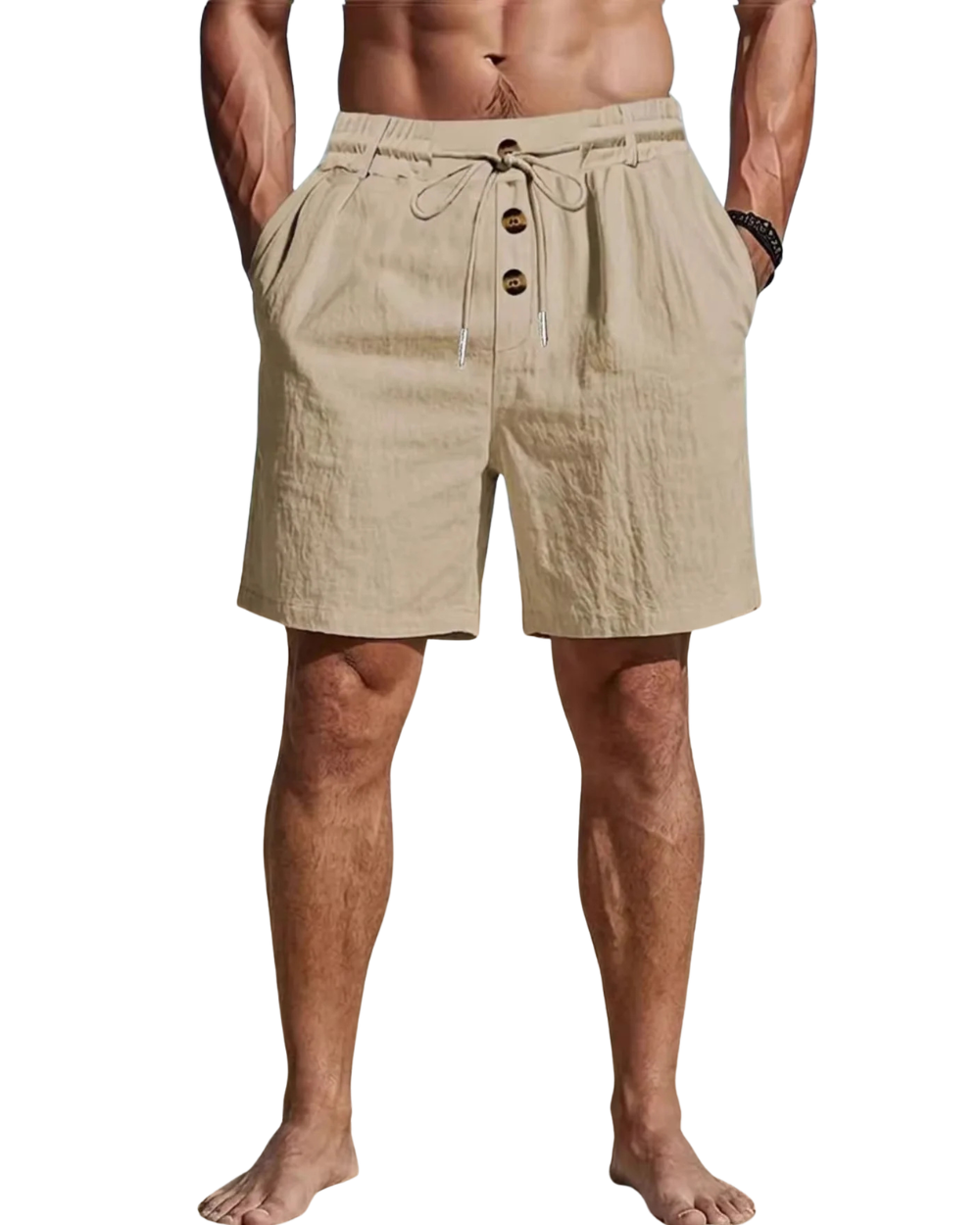 Casual Cotton Linen Shorts