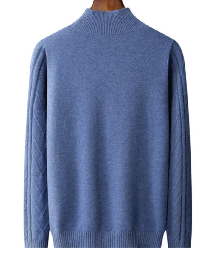 Mizar Patterned Cashmere Sweater