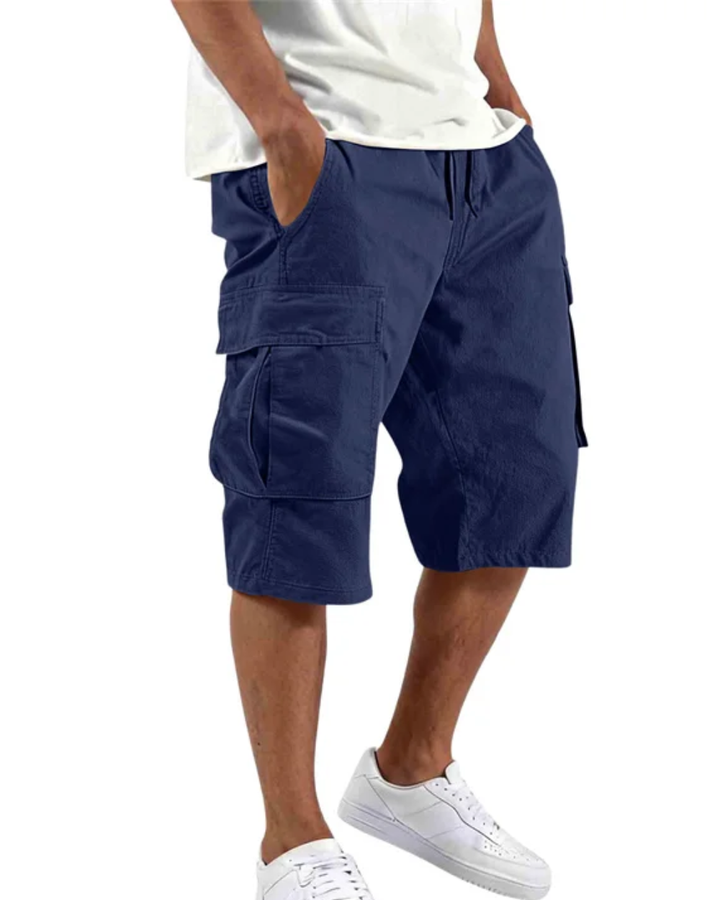 Elegant Multi - Pocket Shorts