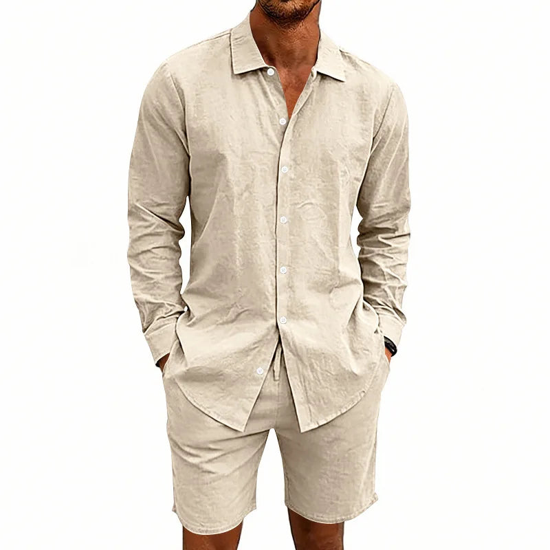 Elegant Linen Summer Set
