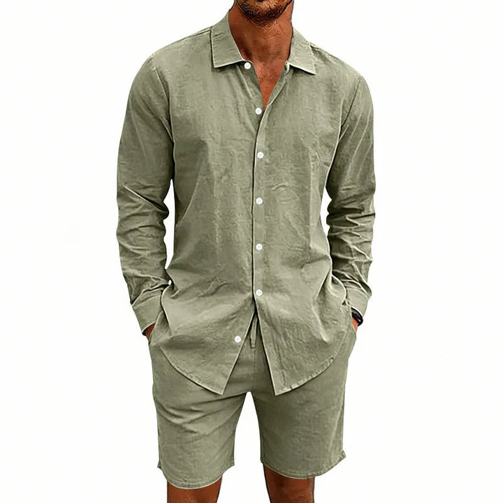 Elegant Linen Summer Set