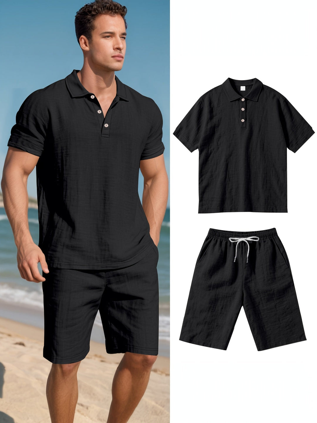 Linen Men's Set