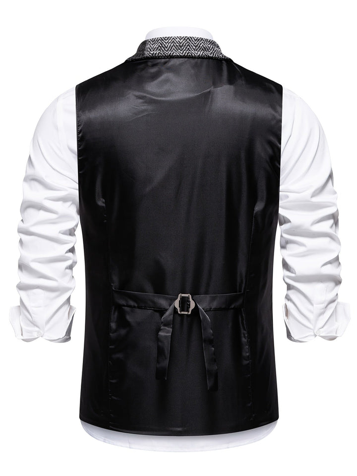 Elegant Patchwork Waistcoat