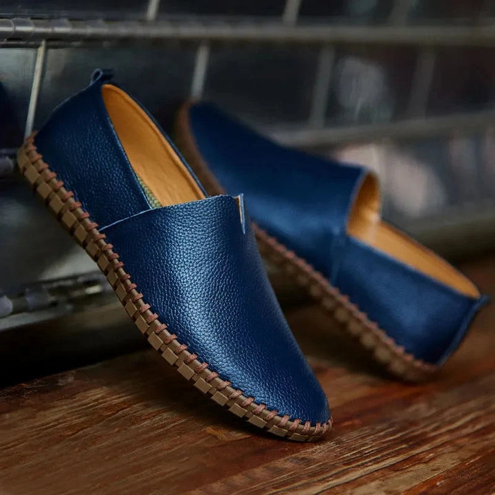 Breathable Leather Loafers