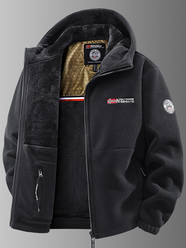 Elegant Thermal Fleece Jacket