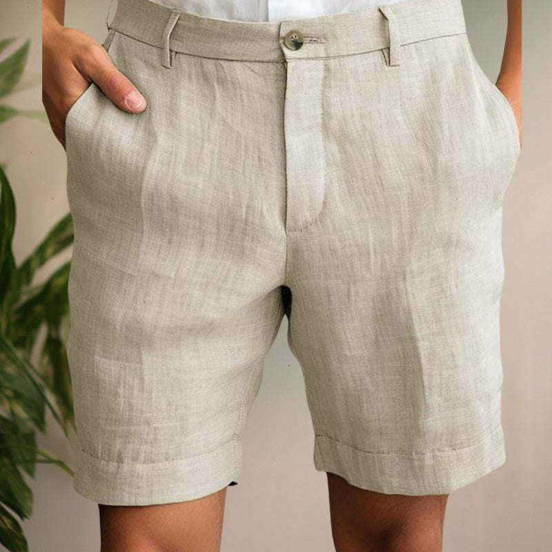 Elegant Linen Summer Shorts