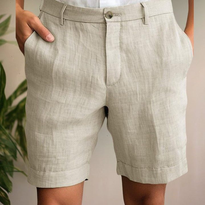 Elegant Linen Summer Shorts