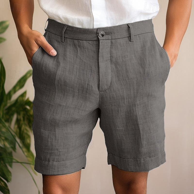 Elegant Linen Summer Shorts