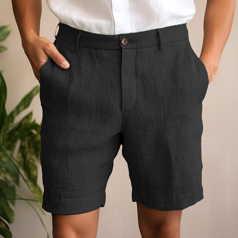 Elegant Linen Summer Shorts