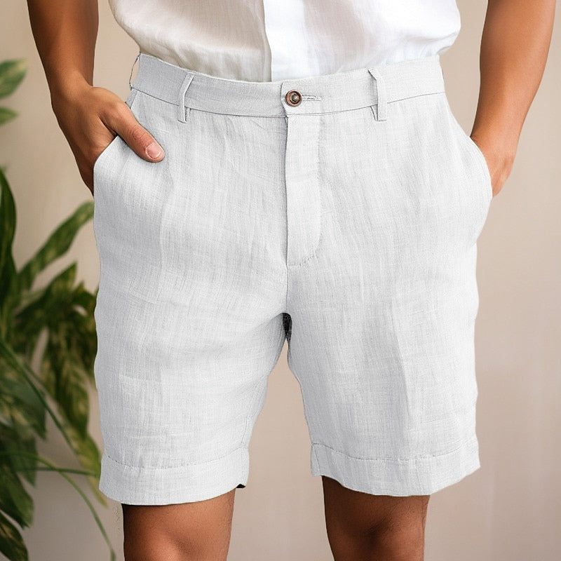 Elegant Linen Summer Shorts