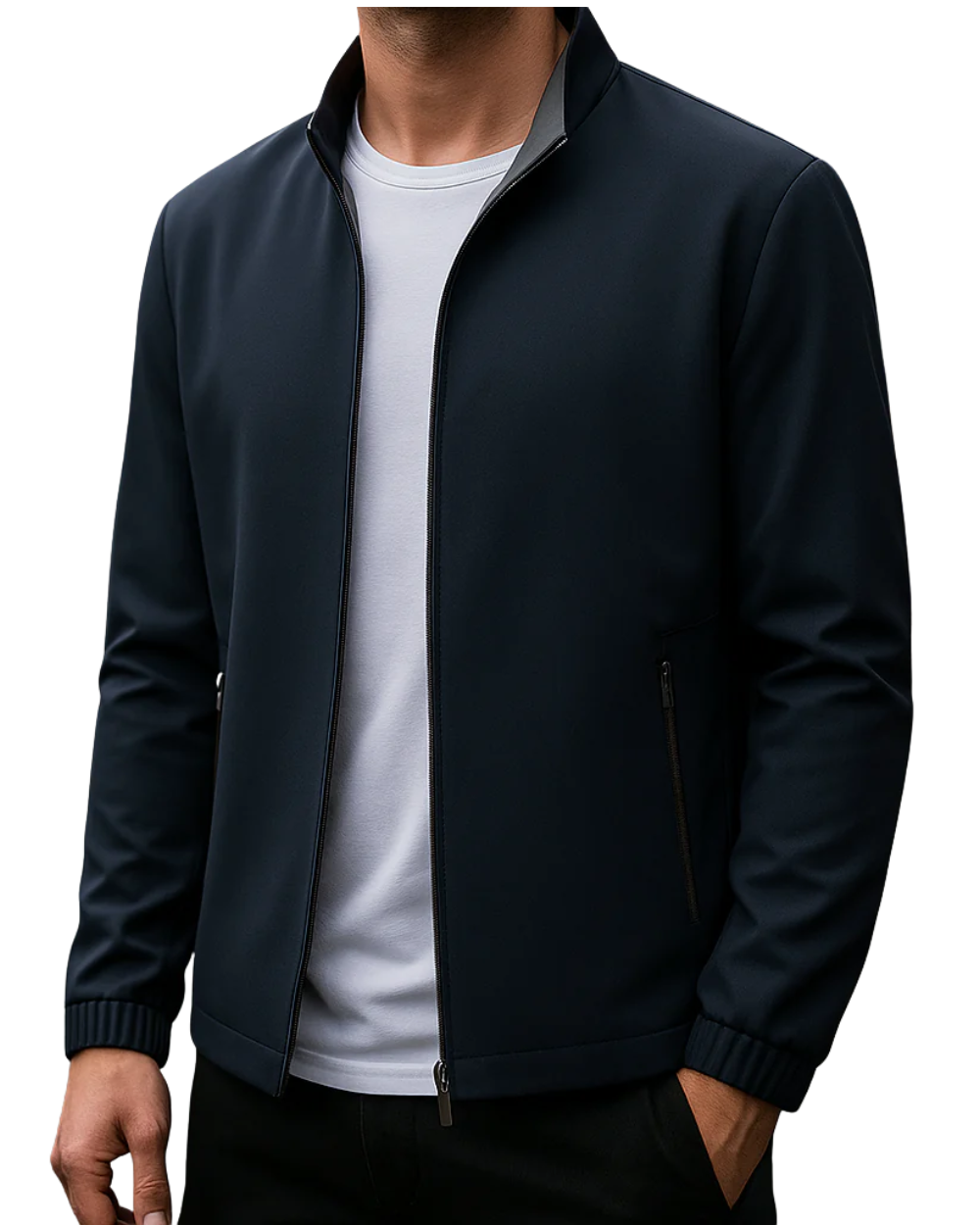 Elegant Zip Jacket