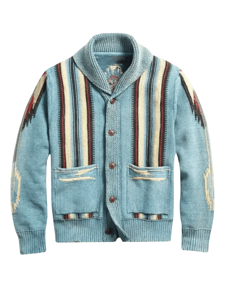 Elegant Weave Wool Cardigan