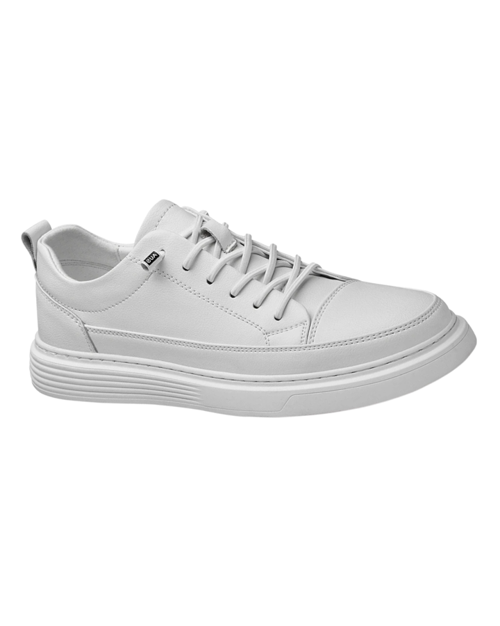 Elegant Thick Soled Leather Shoes