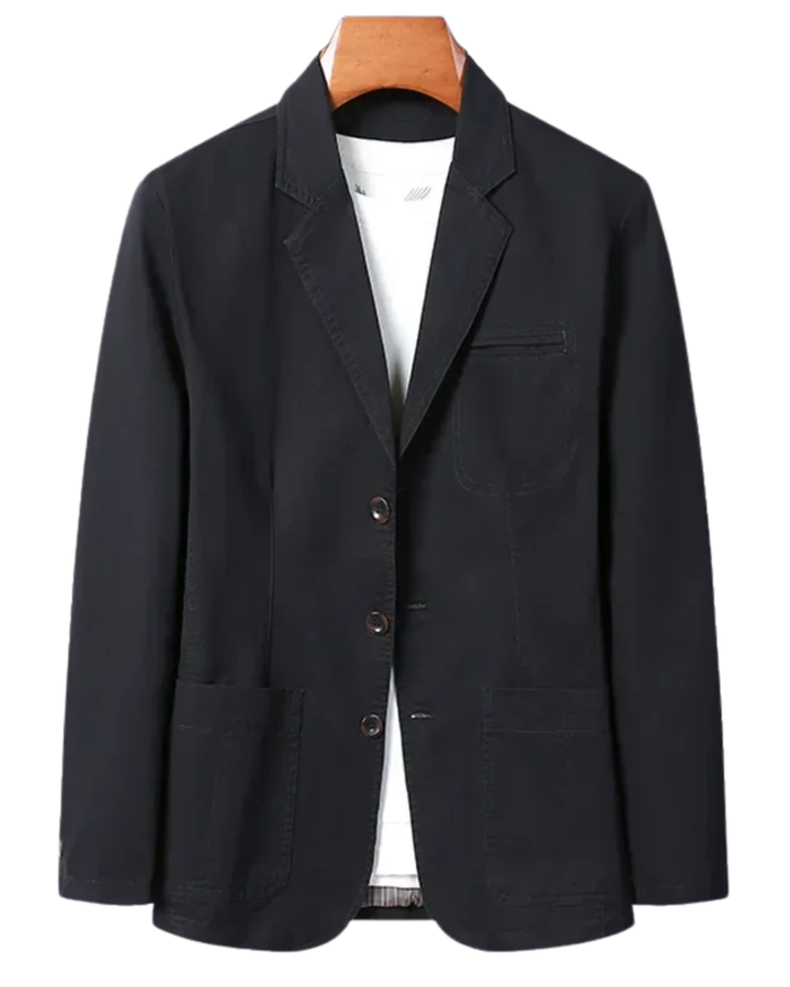 Elegant Cotton Blazer