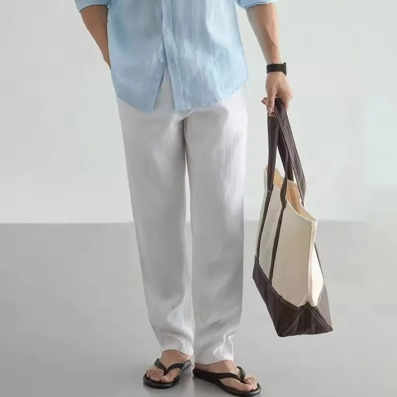 Elegant Breathable Linen Pants