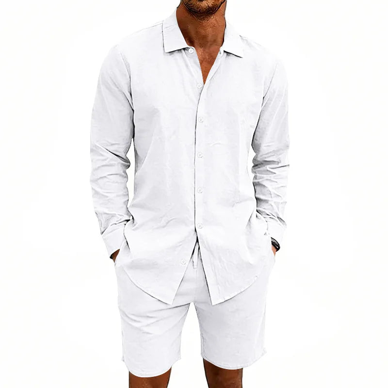 Elegant Linen Summer Set